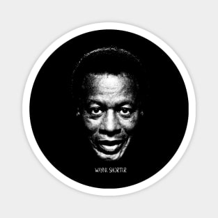 Wayne Shorter Portrait Retro Magnet